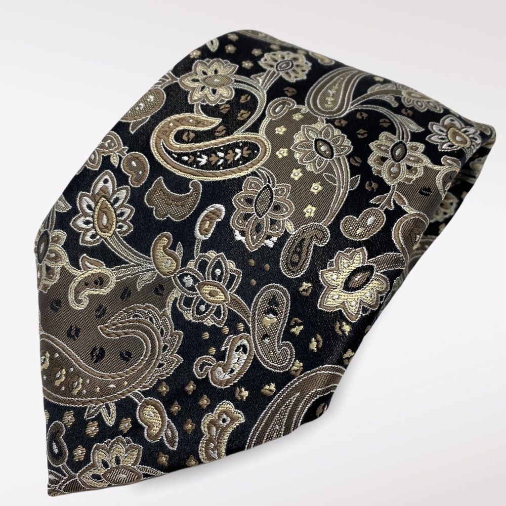 Geoffrey BEENE | Paisley Print Silk Tie